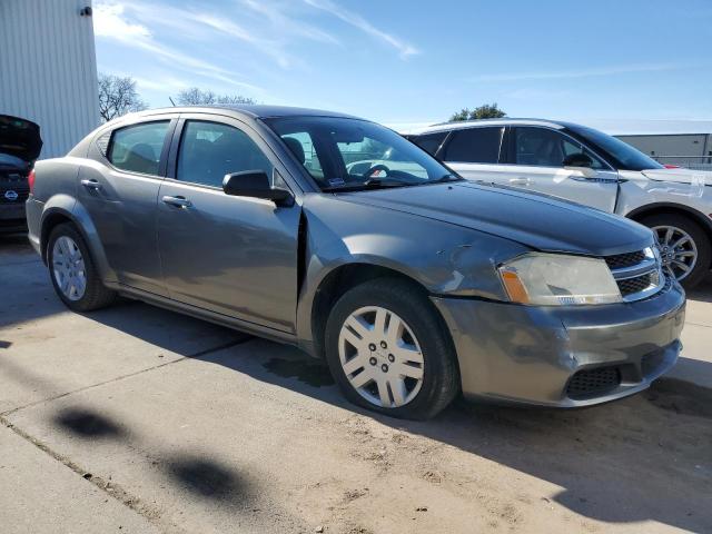 1C3CDZAB4CN174851 - 2012 DODGE AVENGER SE GRAY photo 4