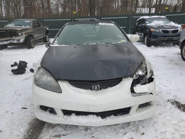 JH4DC54846S016543 - 2006 ACURA RSX WHITE photo 5