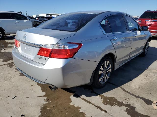 1HGCR2F37EA253190 - 2014 HONDA ACCORD LX SILVER photo 3