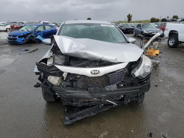 KNAFK4A61F5425153 - 2015 KIA FORTE LX SILVER photo 5