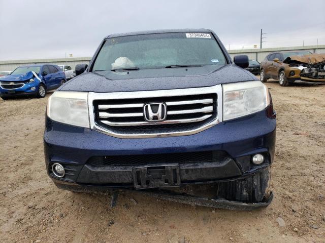 5FNYF3H40EB026990 - 2014 HONDA PILOT EX BLUE photo 5