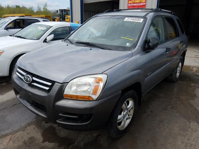 KNDJE723577444899 - 2007 KIA SPORTAGE EX  photo 2