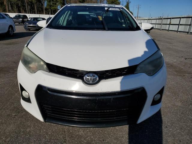 5YFBURHE9GP412435 - 2016 TOYOTA COROLLA L WHITE photo 5