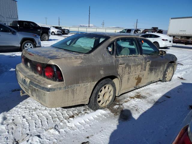 2G1WF52E059173652 - 2005 CHEVROLET IMPALA GOLD photo 3