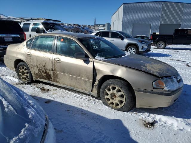 2G1WF52E059173652 - 2005 CHEVROLET IMPALA GOLD photo 4