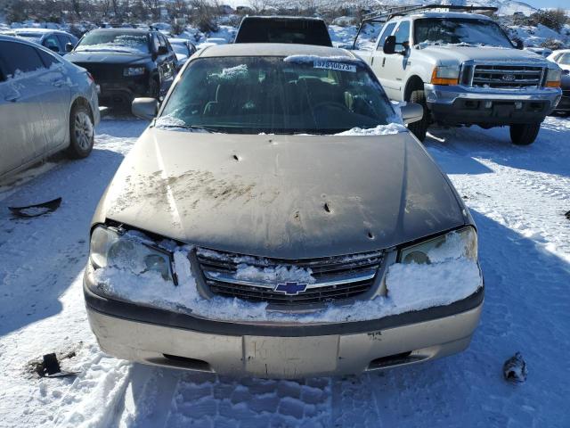 2G1WF52E059173652 - 2005 CHEVROLET IMPALA GOLD photo 5