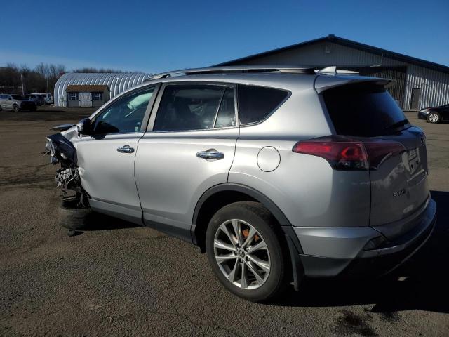 2T3DFREV2HW637732 - 2017 TOYOTA RAV4 LIMITED SILVER photo 2