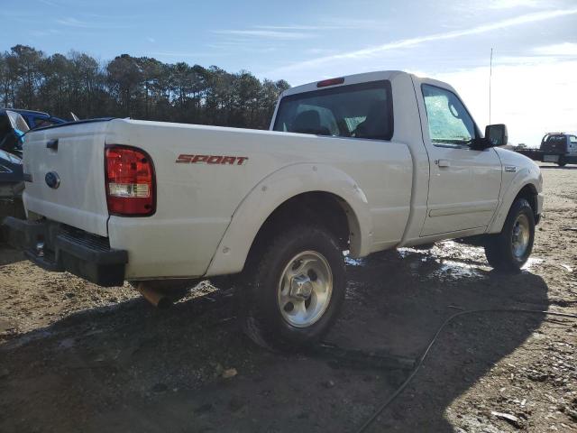 1FTYR10U77PA84336 - 2007 FORD RANGER WHITE photo 3