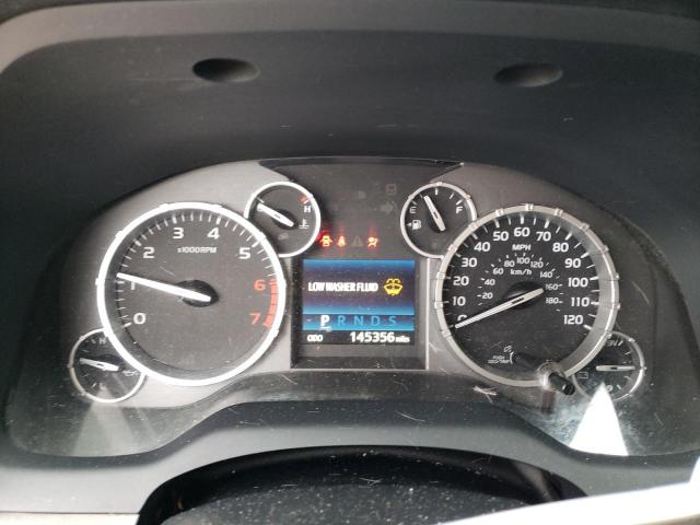 5TFRM5F14EX071502 - 2014 TOYOTA TUNDRA DOUBLE CAB SR/SR5 SILVER photo 9