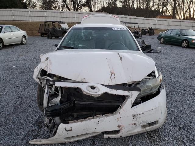 4T1BE46K09U907309 - 2009 TOYOTA CAMRY BASE WHITE photo 5