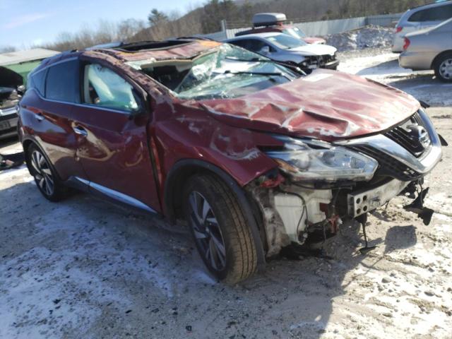 5N1AZ2MH5FN227651 - 2015 NISSAN MURANO S RED photo 4