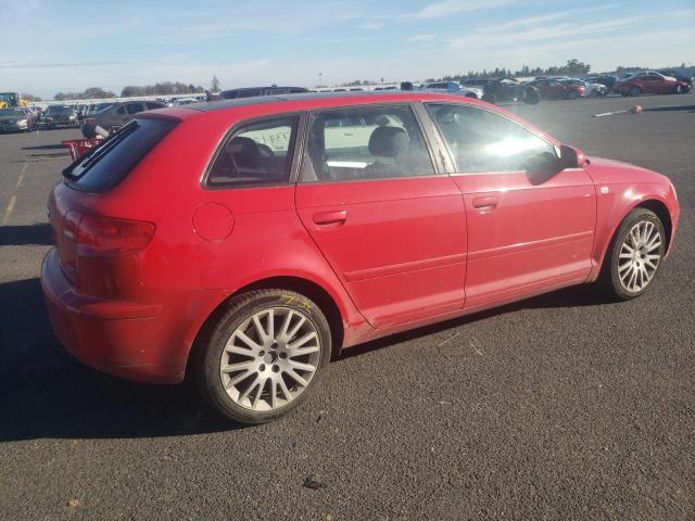 WAUNF78PX7A160967 - 2007 AUDI A3 2.0 PREMIUM RED photo 3