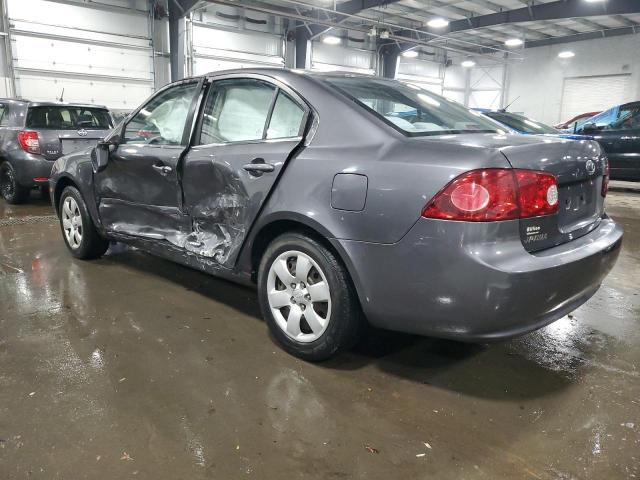 KNAGE123385250731 - 2008 KIA OPTIMA LX GRAY photo 2