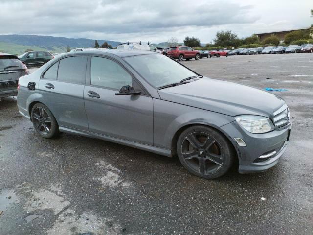 WDDGF5EB9BR161410 - 2011 MERCEDES-BENZ C 300 GRAY photo 4