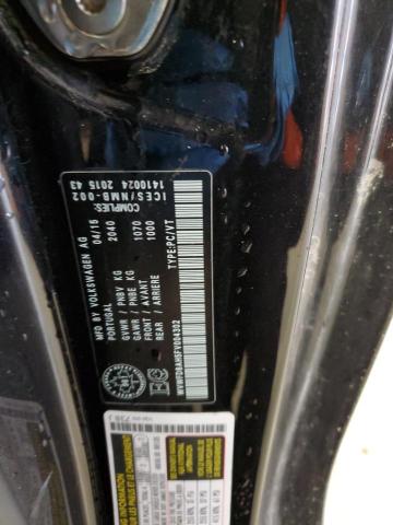 WVWFD8AH5FV004302 - 2015 VOLKSWAGEN EOS LUX 黑色 照片 13