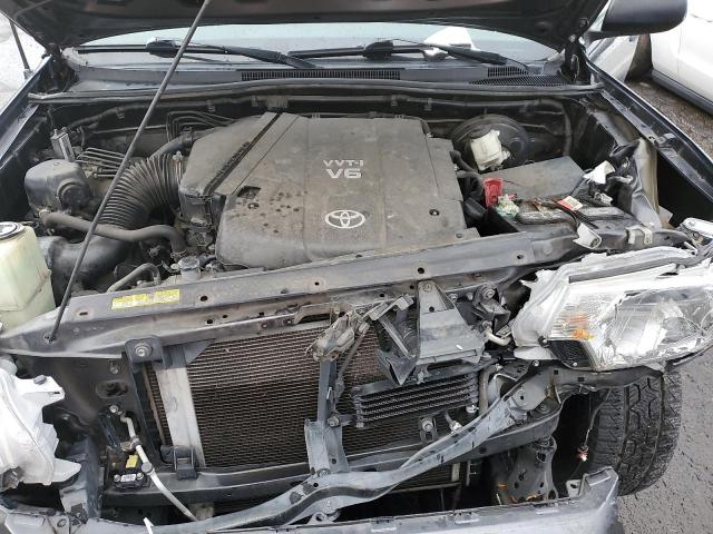 3TMJU4GN5DM147645 - 2013 TOYOTA TACOMA DOUBLE CAB PRERUNNER CHARCOAL photo 11