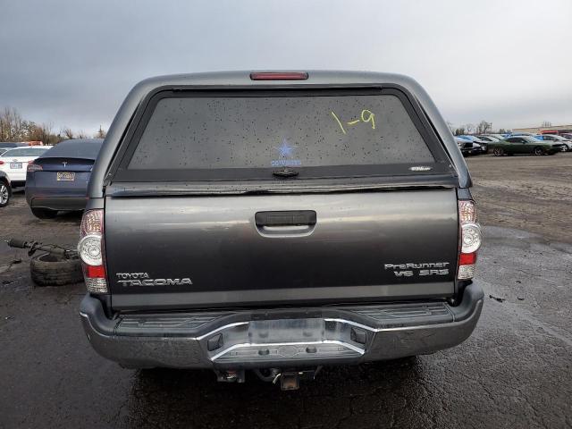 3TMJU4GN5DM147645 - 2013 TOYOTA TACOMA DOUBLE CAB PRERUNNER CHARCOAL photo 6