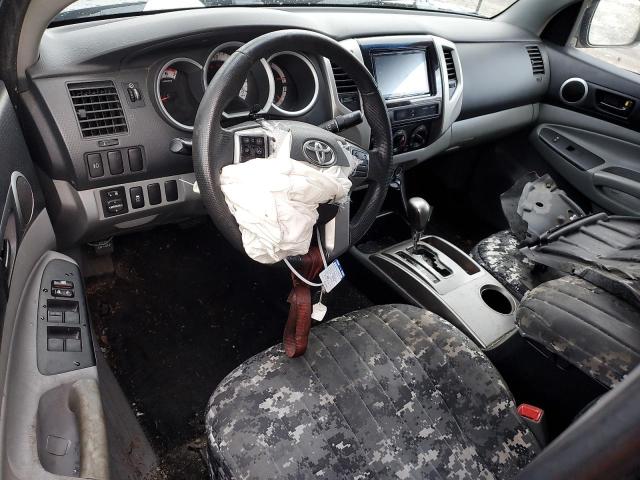 3TMJU4GN5DM147645 - 2013 TOYOTA TACOMA DOUBLE CAB PRERUNNER CHARCOAL photo 8