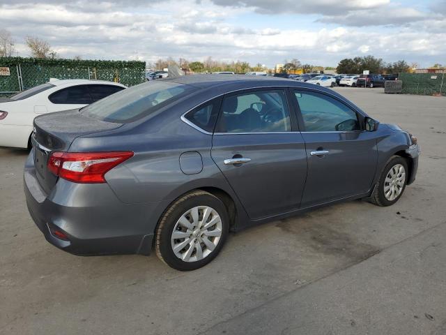 3N1AB7AP3JY337694 - 2018 NISSAN SENTRA S GRAY photo 3