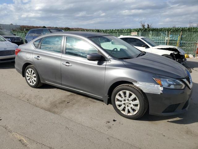 3N1AB7AP3JY337694 - 2018 NISSAN SENTRA S GRAY photo 4