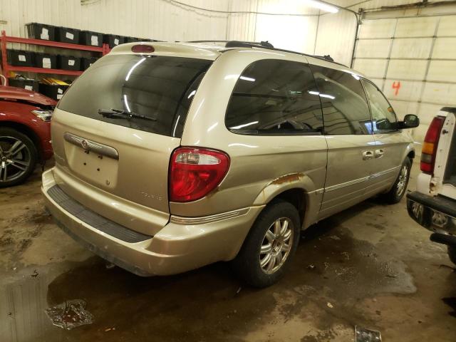 2C4GP54L15R145329 - 2005 CHRYSLER TOWN & COU TOURING TAN photo 3