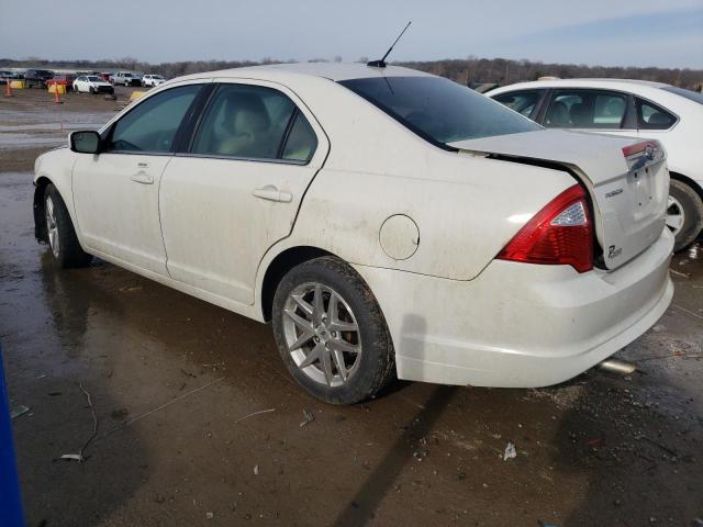 3FAHP0JG1CR398551 - 2012 FORD FUSION SEL WHITE photo 2