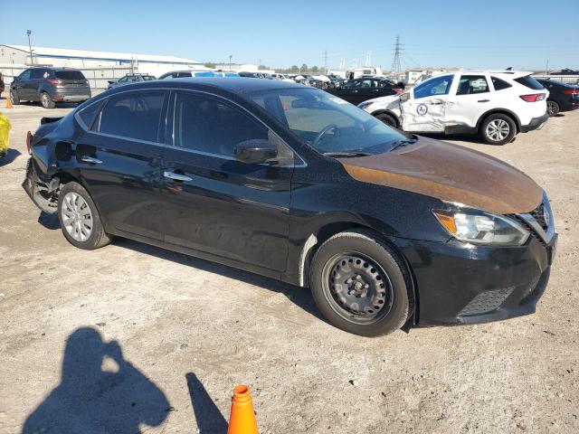 3N1AB7AP1HL714059 - 2017 NISSAN SENTRA S BLACK photo 4