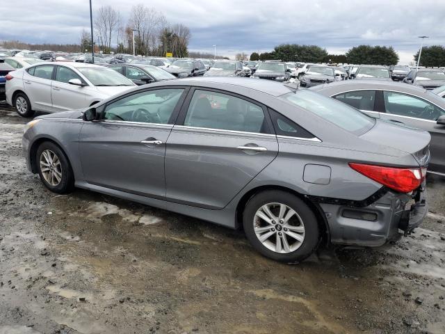 5NPEB4AC1EH827595 - 2014 HYUNDAI SONATA GLS GRAY photo 2