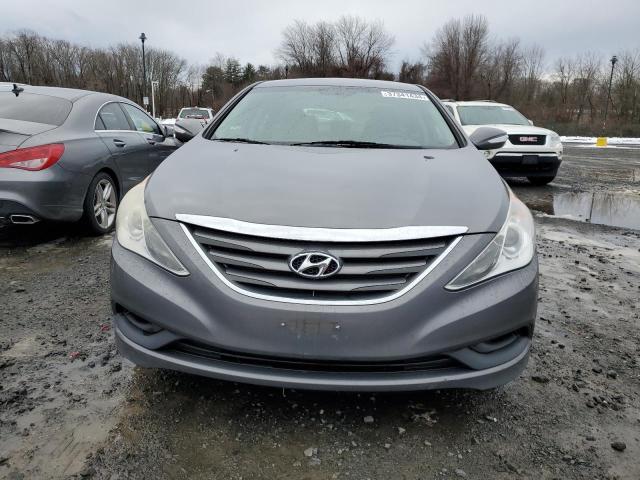 5NPEB4AC1EH827595 - 2014 HYUNDAI SONATA GLS GRAY photo 5