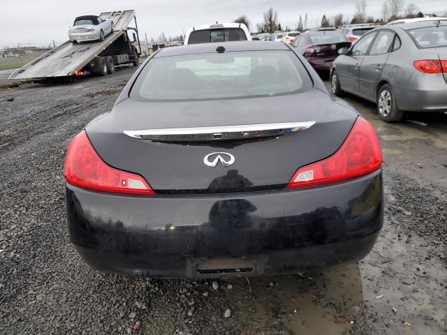 JNKCV64F49M651183 - 2009 INFINITI G37 BLACK photo 6