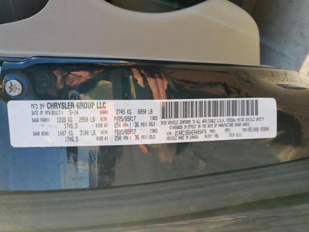 2C4RC1BG4ER403474 - 2014 CHRYSLER TOWN & COU TOURING 蓝色 照片 13
