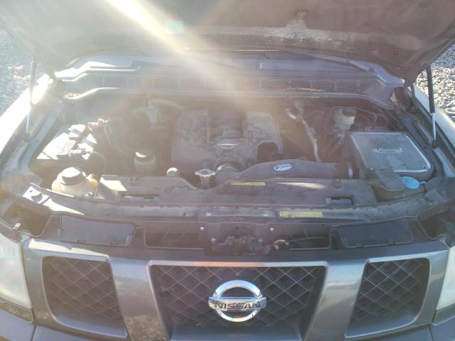 1N6AA07A05N509450 - 2005 NISSAN TITAN XE GRAY photo 11