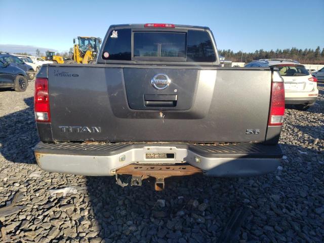 1N6AA07A05N509450 - 2005 NISSAN TITAN XE GRAY photo 6