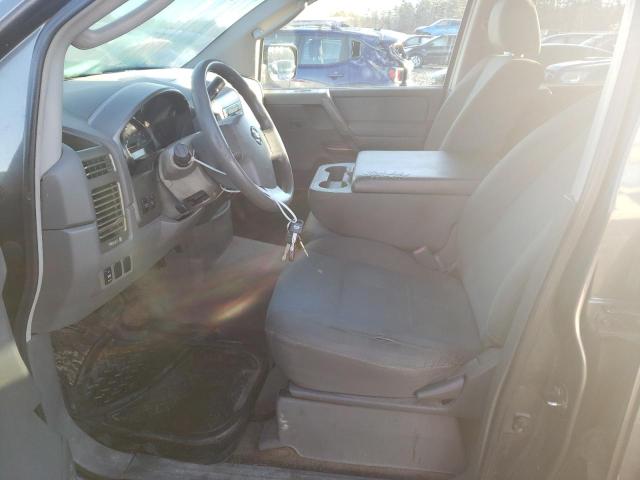 1N6AA07A05N509450 - 2005 NISSAN TITAN XE GRAY photo 7