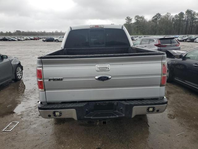 1FTFW1ET1DKE41129 - 2013 FORD F150 SUPERCREW SILVER photo 6