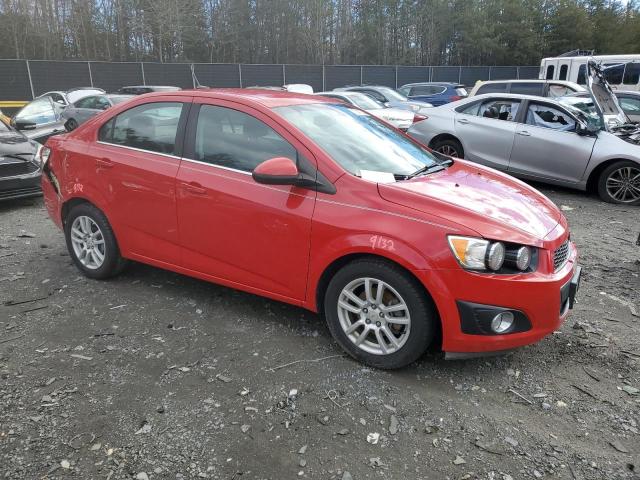 1G1JC5SH5C4154186 - 2012 CHEVROLET SONIC LT RED photo 4