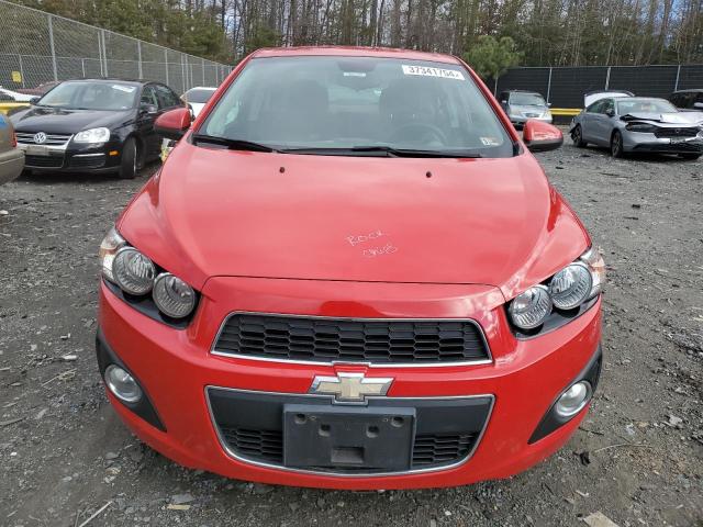 1G1JC5SH5C4154186 - 2012 CHEVROLET SONIC LT RED photo 5