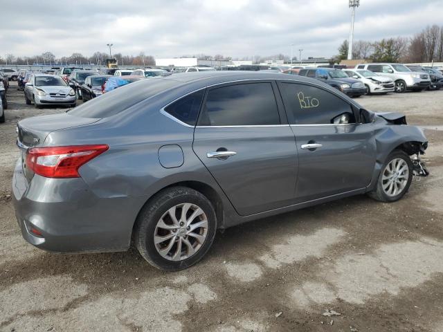 3N1AB7AP5KL622637 - 2019 NISSAN SENTRA S GRAY photo 3