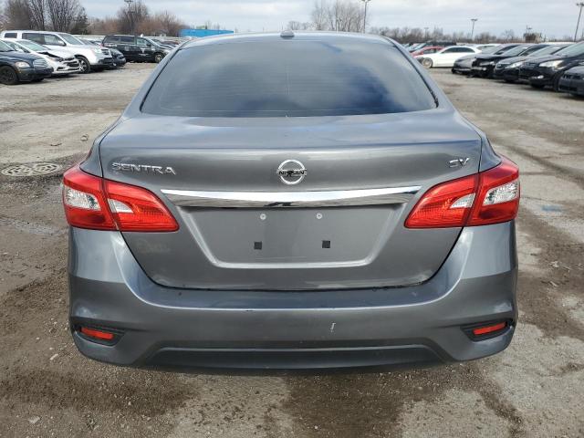 3N1AB7AP5KL622637 - 2019 NISSAN SENTRA S GRAY photo 6