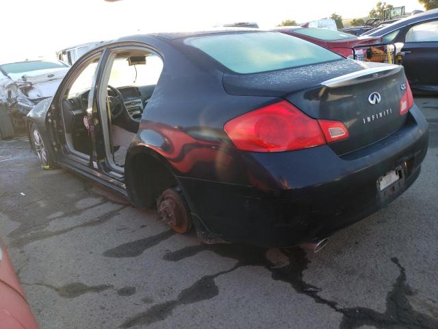 JNKBV61E37M702354 - 2007 INFINITI G35 BLACK photo 2