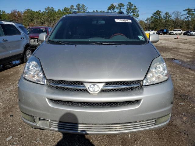 5TDZA22C54S220244 - 2004 TOYOTA SIENNA XLE SILVER photo 5