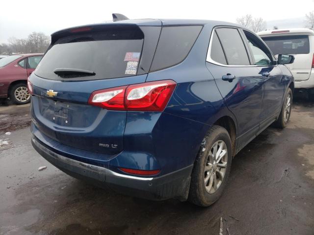 2GNAXUEV6L6105107 - 2020 CHEVROLET EQUINOX LT BLUE photo 3