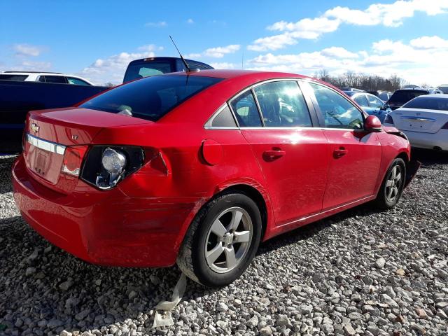 1G1PC5SB2E7372710 - 2014 CHEVROLET CRUZE LT RED photo 3