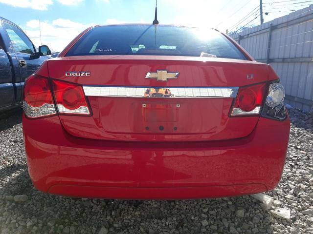 1G1PC5SB2E7372710 - 2014 CHEVROLET CRUZE LT RED photo 6