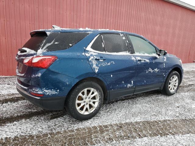 2GNAXKEV1K6272641 - 2019 CHEVROLET EQUINOX LT BLUE photo 3