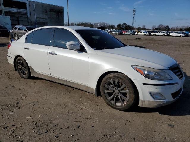 KMHGC4DD0DU229671 - 2013 HYUNDAI GENESIS 3.8L WHITE photo 4