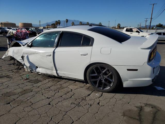 2C3CDXCT1DH593633 - 2013 DODGE CHARGER R/T WHITE photo 2