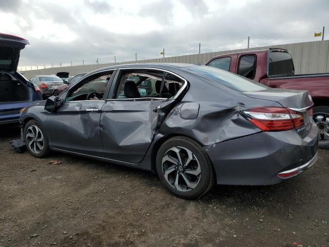 1HGCR2F74GA157104 - 2016 HONDA ACCORD EX GRAY photo 2