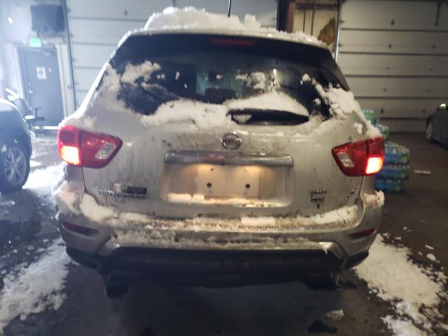 5N1DR2MM4JC619115 - 2018 NISSAN PATHFINDER S SILVER photo 6