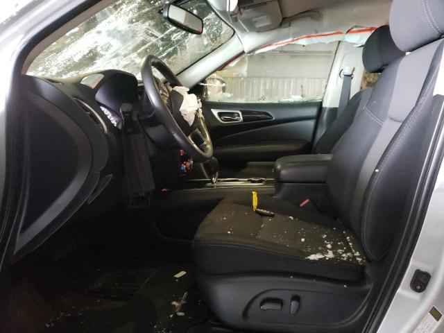 5N1DR2MM4JC619115 - 2018 NISSAN PATHFINDER S SILVER photo 7
